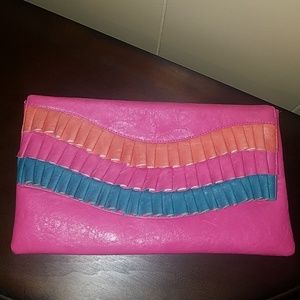 Ruffle Clutch